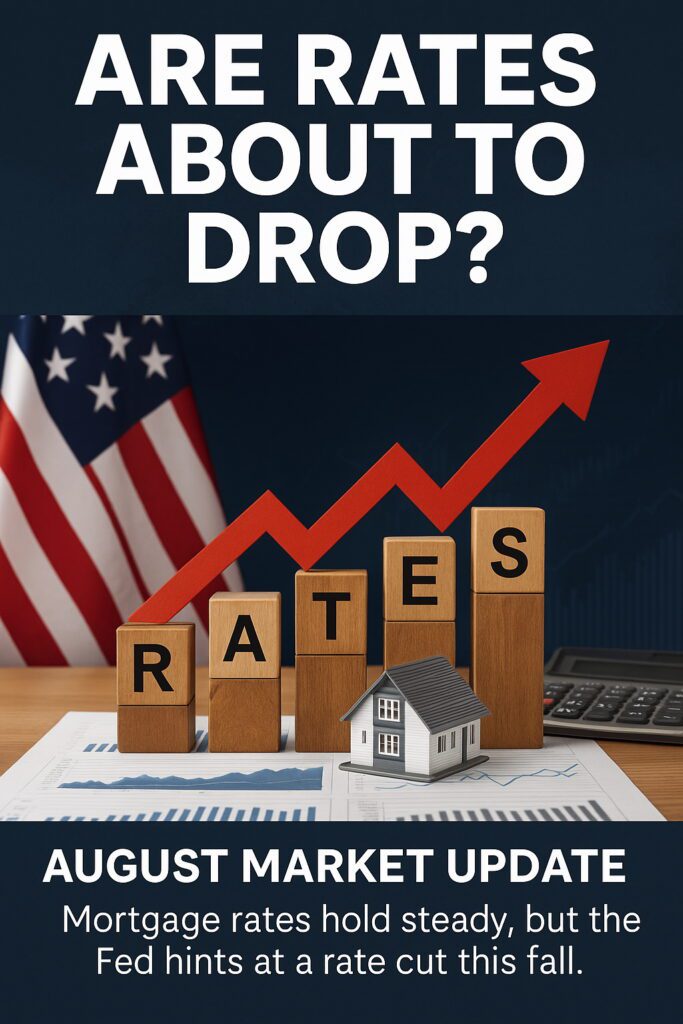 Boca Raton mortgage and refinance rates August 2025 update showing 30-year fixed rates, refinancing trends, and Federal Reserve outlook.