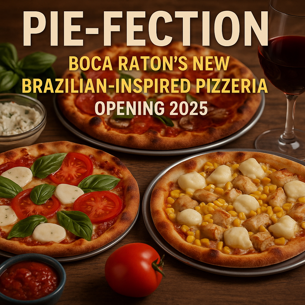 Pie-Fection Boca Raton Brazilian-inspired pizzeria serving unique pizzas with fresh toppings in 2025