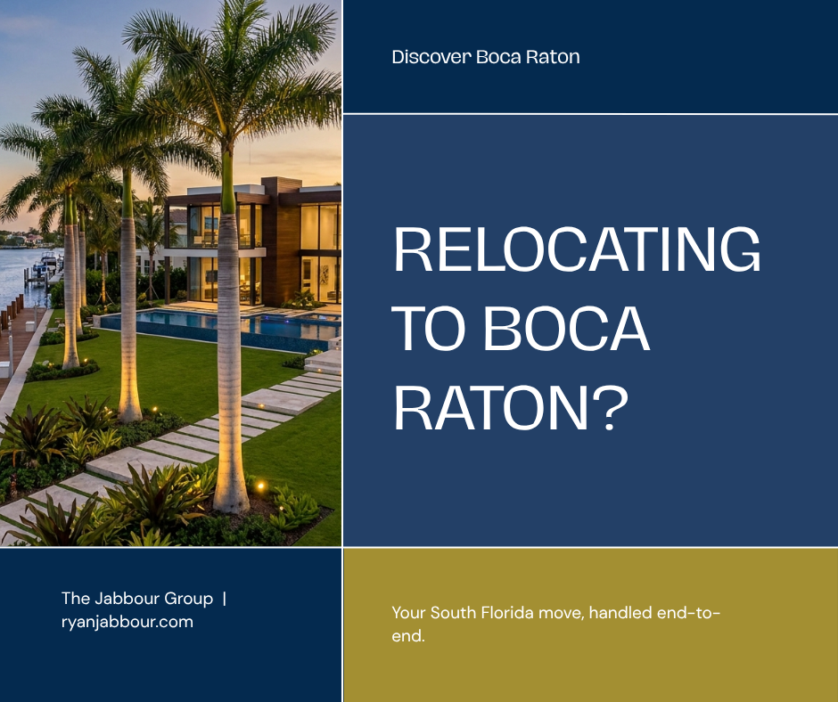 Ryan Jabbour — relocation specialist for buyers moving to Boca Raton and South Florida | The Jabbour Group