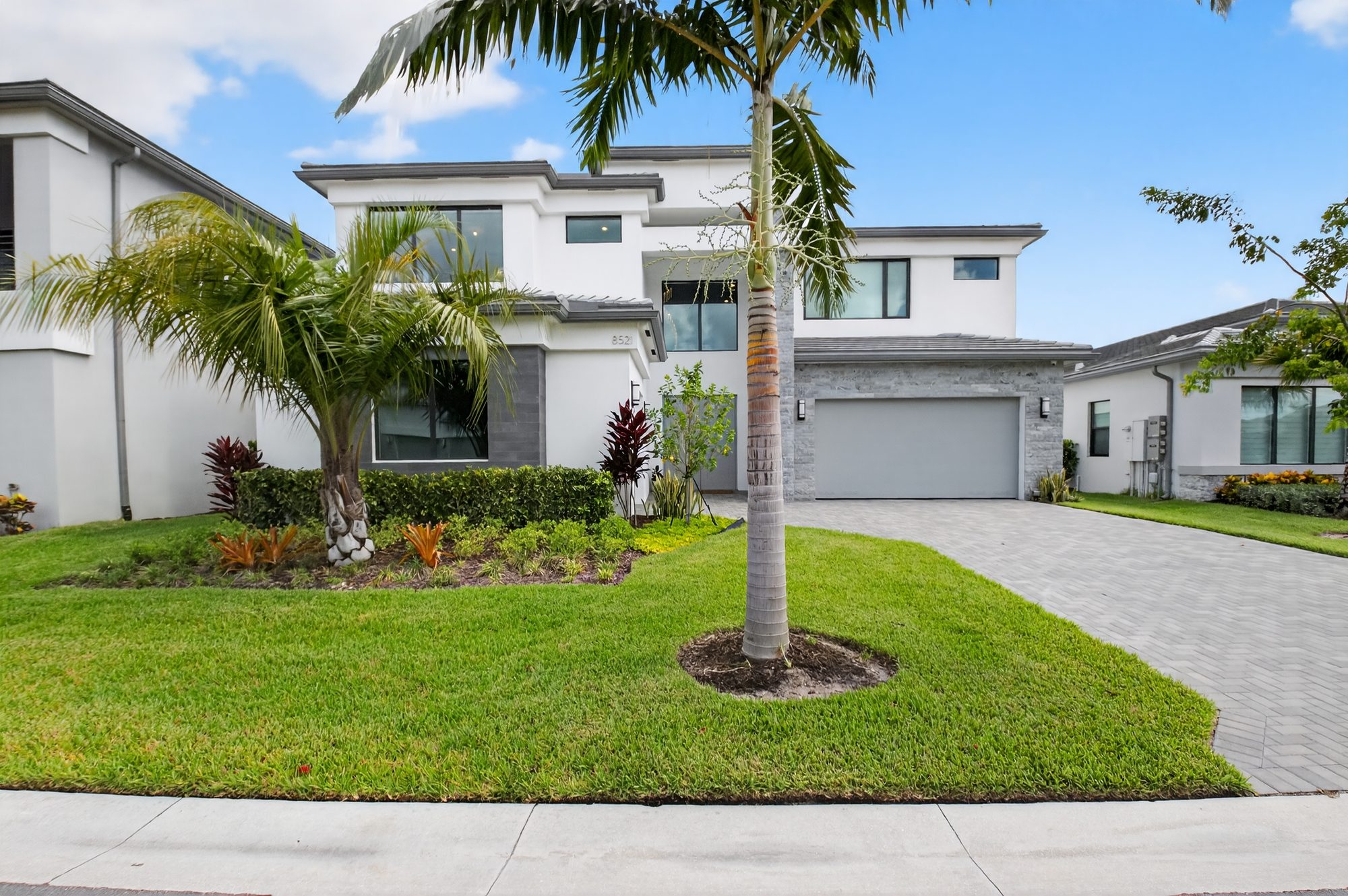 Contemporary GL Homes luxury residence in the Lotus communities of Boca Raton